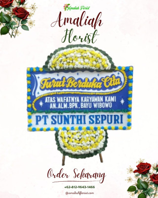 Papan Bunga Duka di Kebayakan